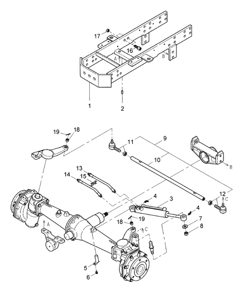 TC29DA 04-04.07 FRONT AXLE W/FWD