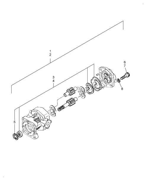 TC29DA 07-07.06.01  HYDRAULIC PUMP & POWER STEERING PUMP