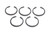 300644 RING, SNAP [PKG of 5]