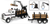 ZFN46720 1:16 Peterbilt™ 367 Logging Truck Toy with Trailer and Logs
