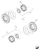 Workmaster 60 - WHEEL ASSY, FRONT, 4WD, 9.5X24, 45HP, TT
