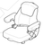 87515371 DRIVER SEAT
