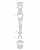 T1110-01.09.03 - FUEL INJECTOR ASSY.