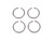 13398376 RING, SNAP [PKG of 10]