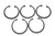 11061376 RING, SNAP [PKG of 5]