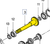 SBA322514120 SHAFT, CLUTCH INPUT