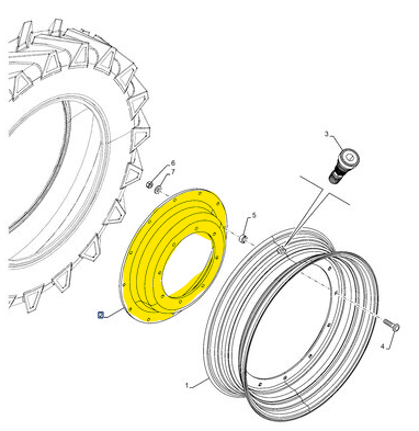 82037257 WHEEL DISC