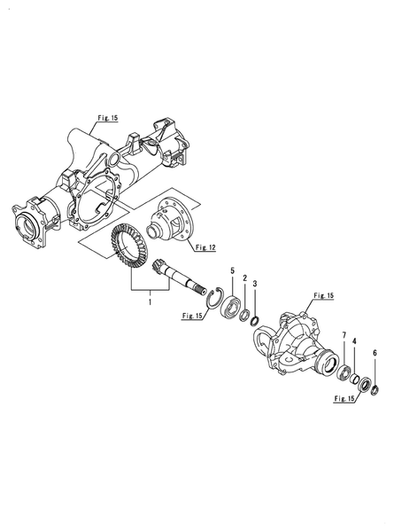 EX3200(YAN) - GEAR ASSY, RING