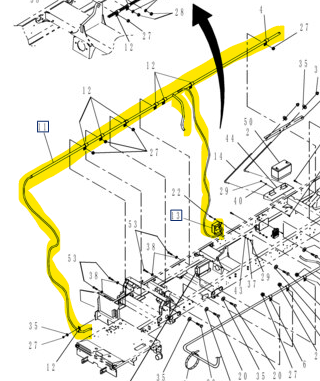 84259074 Main Wire Harness