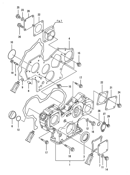 LX4500 - GEAR HOUSING