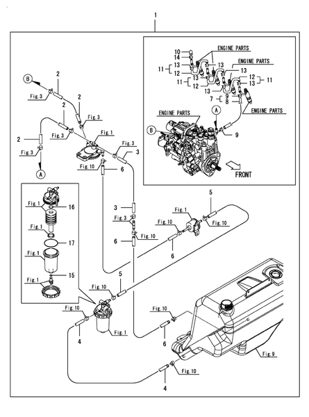 LX4900 - FUEL LINE(FAME)