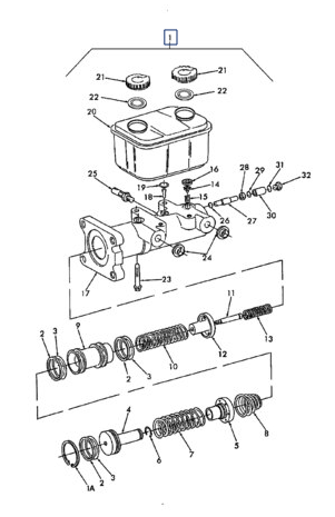 86559514 MASTER CYLINDER