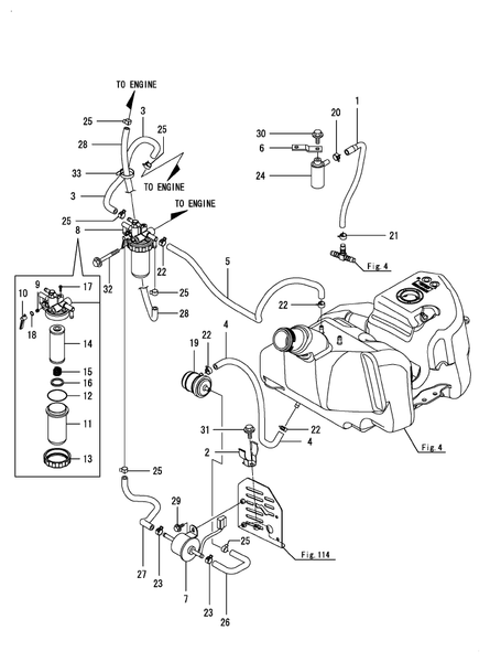 SC2400(CCY) - (6A)FUEL PIPE