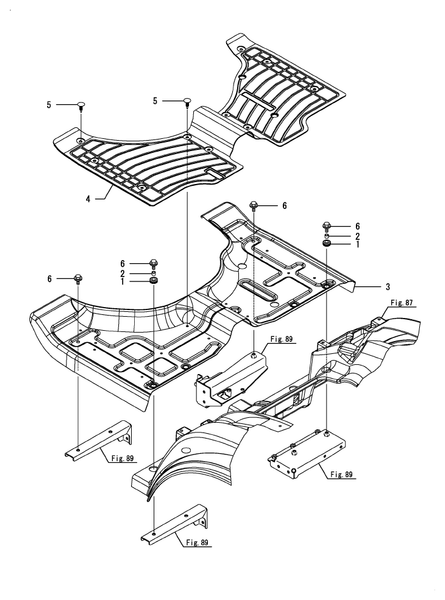 SC2400(CCY) - FOOTREST