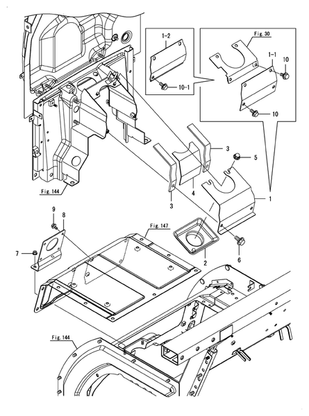 YT235 - COVER(P.S.T. VALVE)