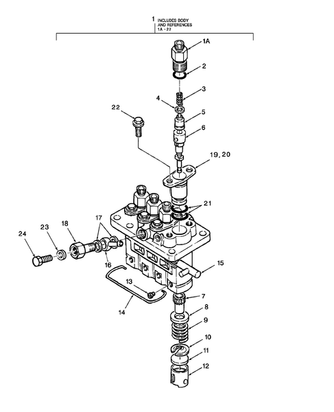 TC45 01.13.03 - FUEL INJECTION PUMP ASSEMBLY