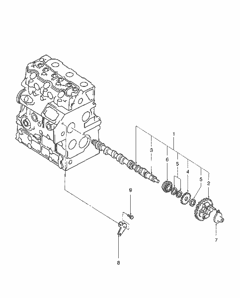 TC45A 01.03 - CAMSHAFT