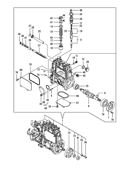 SC2450(CCY) - FUEL INJECTION PUMP