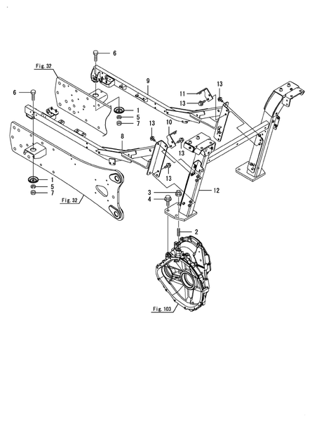 YT359 - SAFETY FRAME(LOWER)