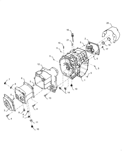 BOOMER 20 21.300.01 - MECHANICAL TRANSMISSION