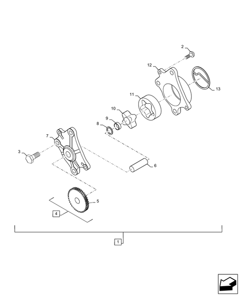 BOOMER 24 10.304.AC[01] - ENGINE OIL PUMP ASSEMBLY