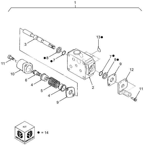 TC24DA 07.03.01 - REMOTE CONTROL VALVE ASSEMBLY