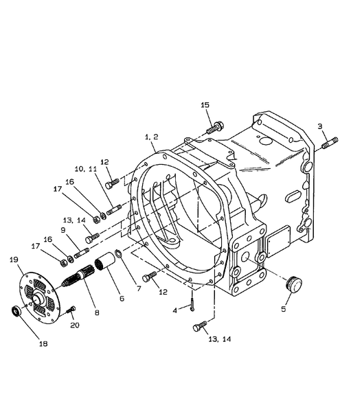 TC35A-03.04.01 - CLUTCH, HST