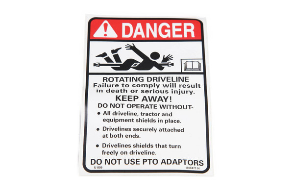 849471 DECAL, DANGER