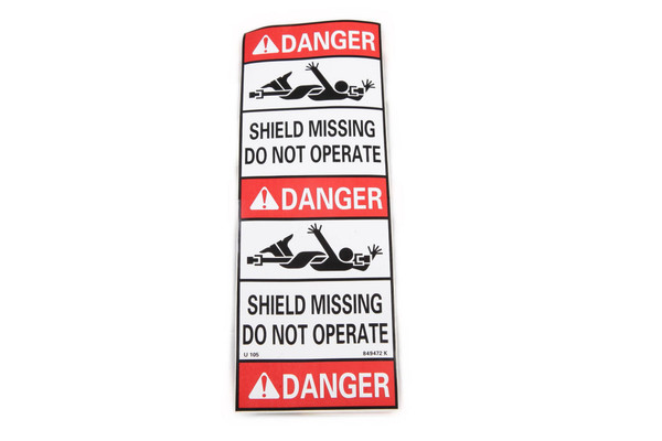 849472 DECAL, DANGER