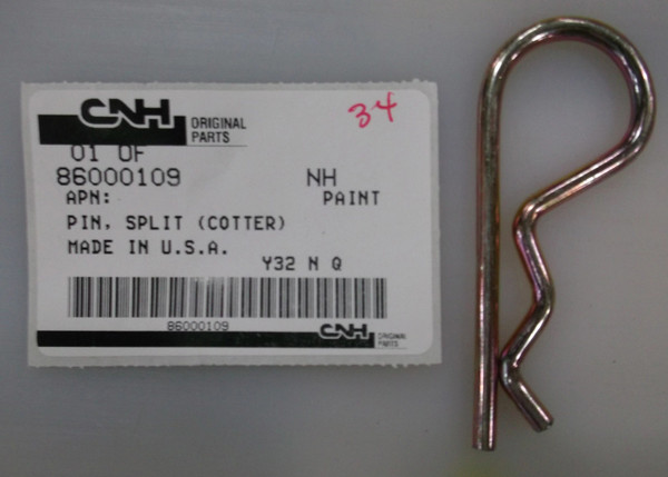 86000109 PIN, SPLIT (COTTER) [PKG of 5]