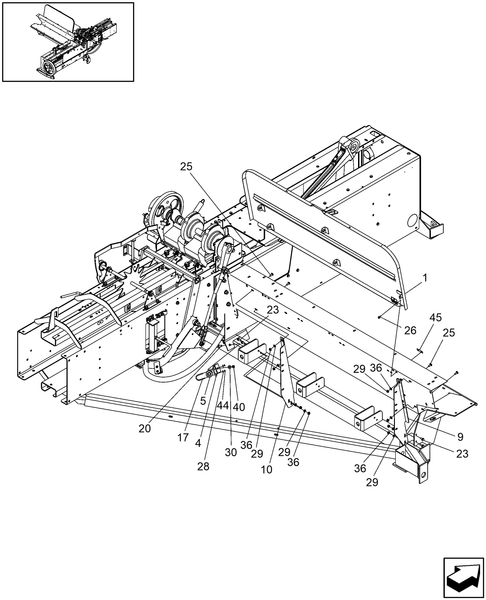 BC5070-68.180.05 - TWINE BOX MOUNTING