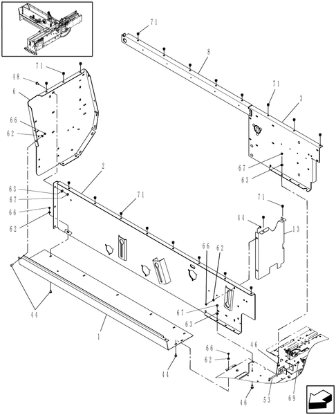 BC5070-60.220.01[1] - FEEDER FRAME, BC5060