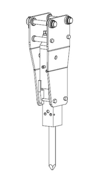47451171 HH-5M Hydraulic Hammer