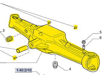 47131423 AXLE HOUSING [OUT OF STOCK]