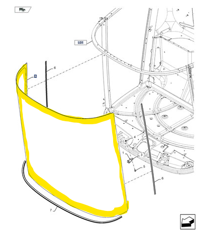 47640829 WINDSHIELD