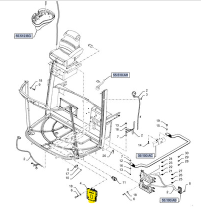 47647494 ELECTRONIC CONTROL UNIT