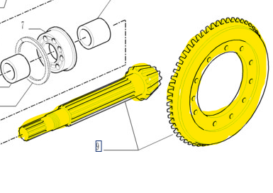 5801691582 GEAR, BEVEL
