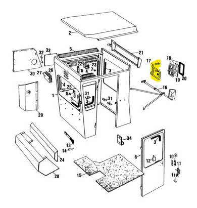 592171 MIRROR BRACKET