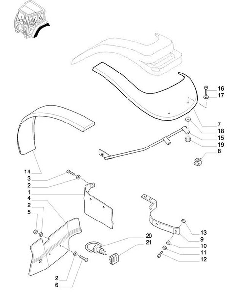 710869064 DIA KIT TRACTOR