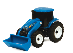 ERT46575 3" New Holland Tractor Toy with Loader