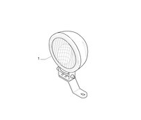 84254558 LAMP, WORK