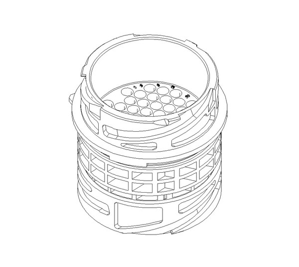 82039666 MULTIPOLE CONNECTOR