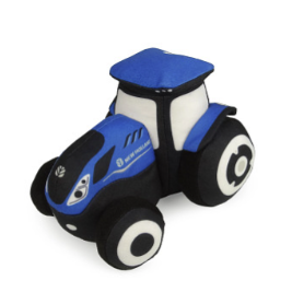 UHK1156 New Holland T7 Tractor Small Plush Toy [PKG of 6]