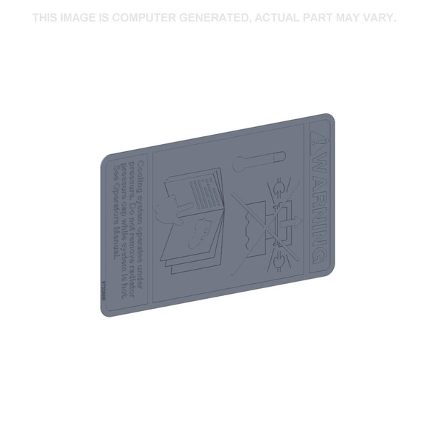 87326991 DECAL, WARNING