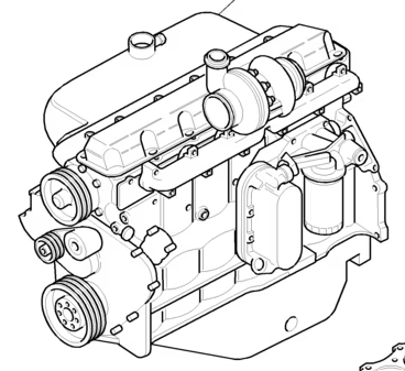 84215972R REMAN-SHORT ENGINE