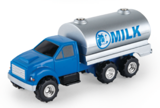 ZFN47493 1:64 Milk Truck Toy