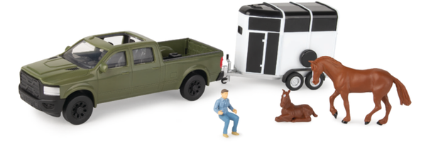 ZFN47599 1:32 Horse Trailer Toy Set