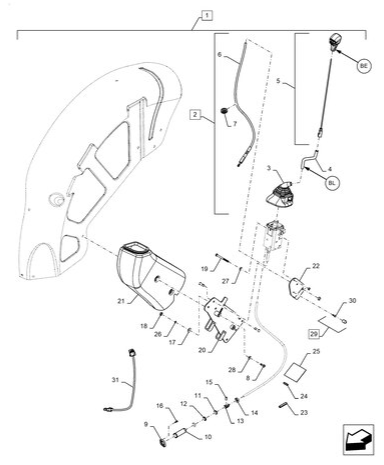 Workmaster 60-35.204.BE[05] - REMOTE CONTROL VALVE