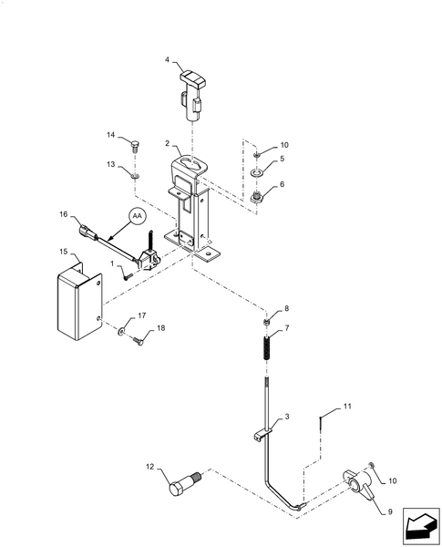Workmaster 60-55.519.AA[02] - PARKING BRAKE