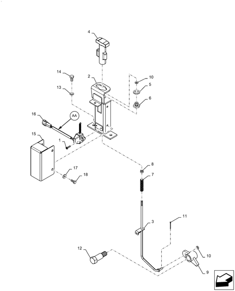 Workmaster 60-55.519.AA[01] - PARKING BRAKE